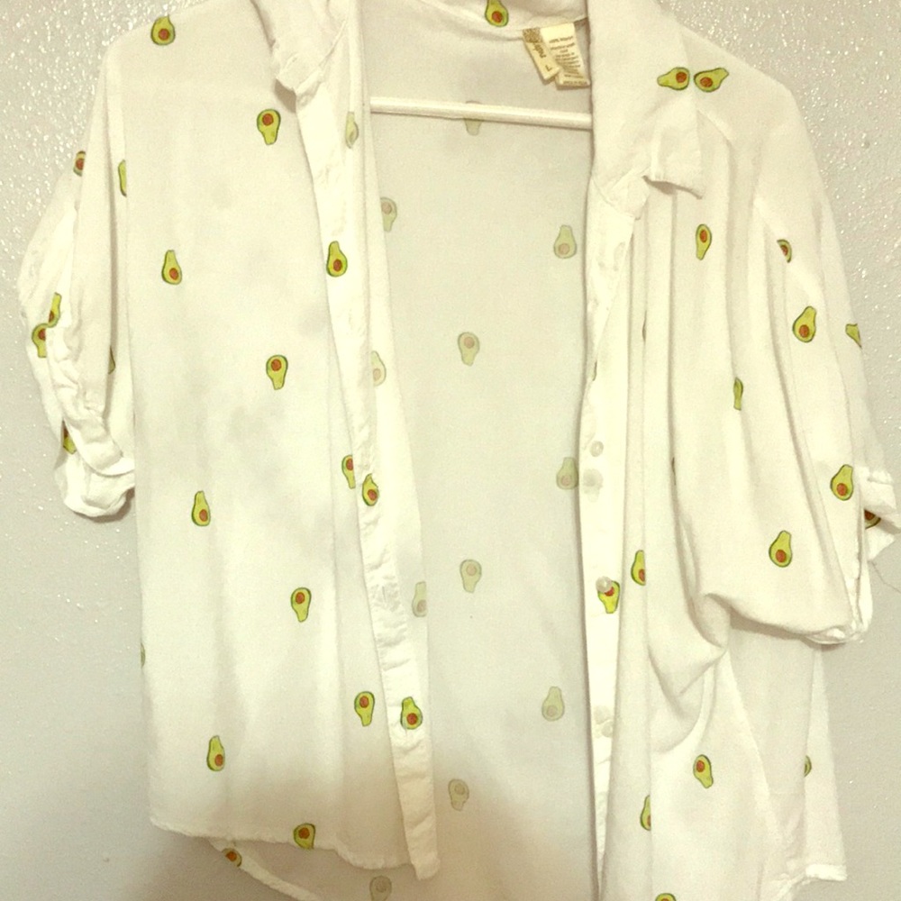 Avocado button up